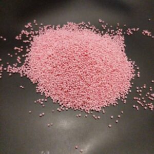pink jojoba beads on Nigeria